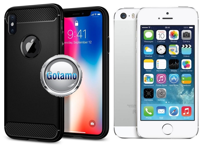 Siege deklas Apple iPhone 5 5s se juodos