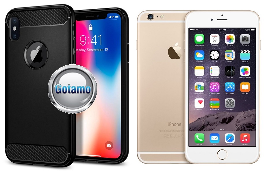Siege dėklas nugarėlė Apple iPhone 6 6s juodos