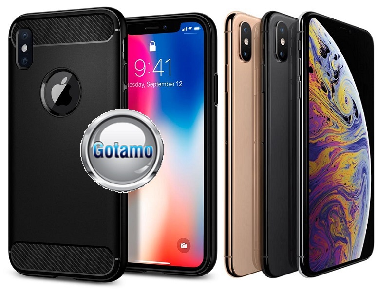 Siege deklas Apple iPhone x xs juodos