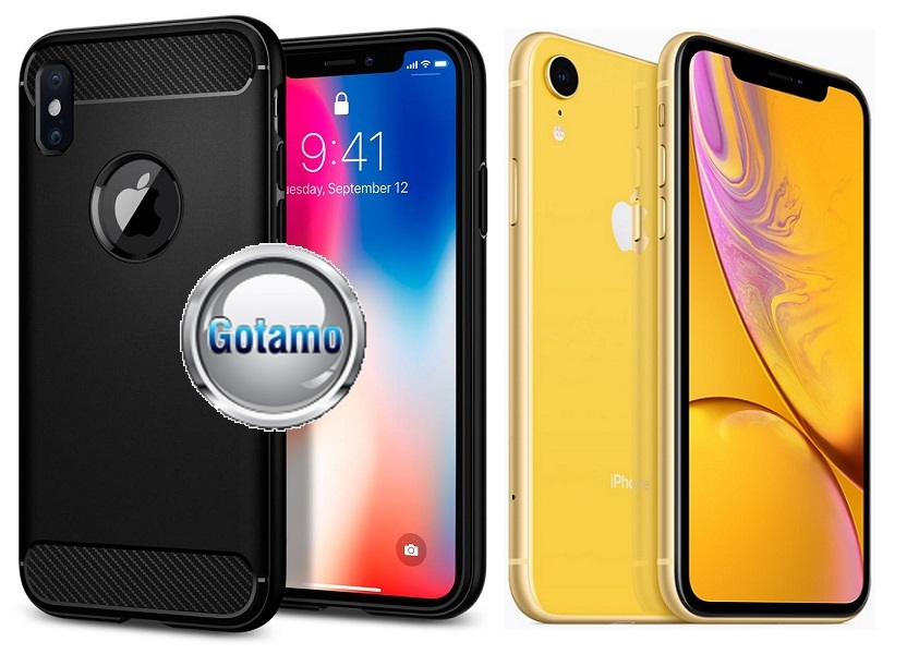 Siege deklas Apple iPhone xr juodos