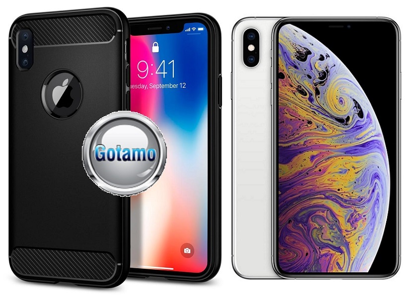 Siege deklas Apple iPhone xs max juodos