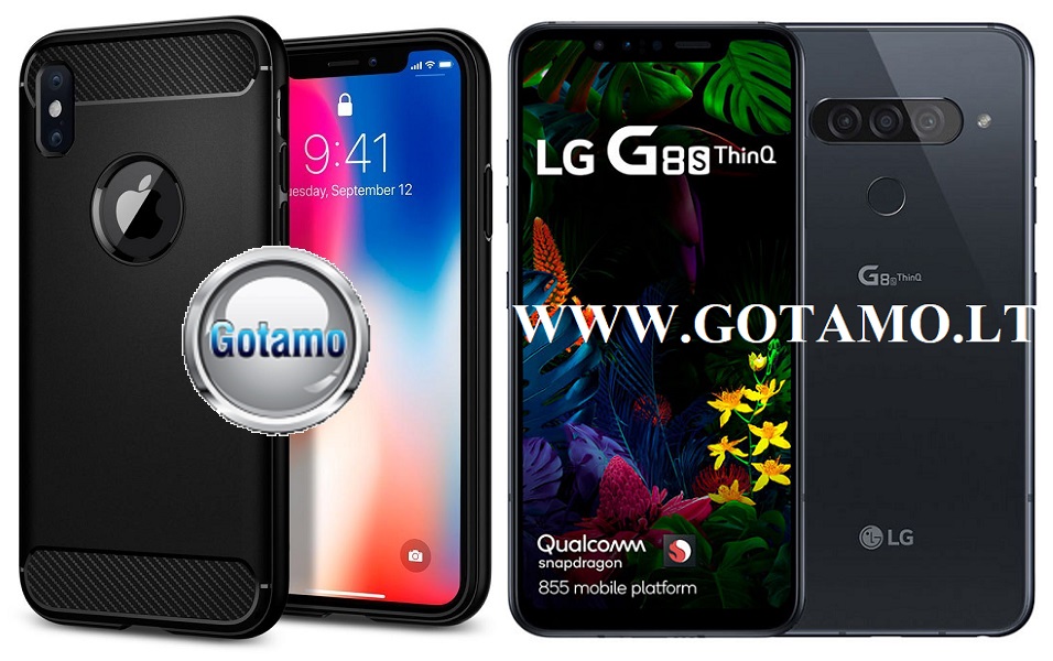 Siege dėklas LG G8S ThinQ telefonui
