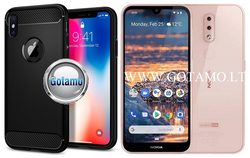 Siege dėklas nugarėlė Nokia 4.2