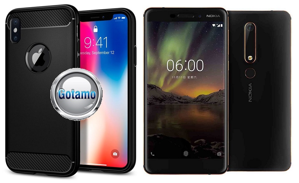 Siege dėklas nugarėlė Nokia 6.1