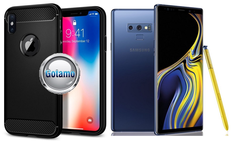 Siege dėklas Samsung Galaxy Note 9 juodos spalvos