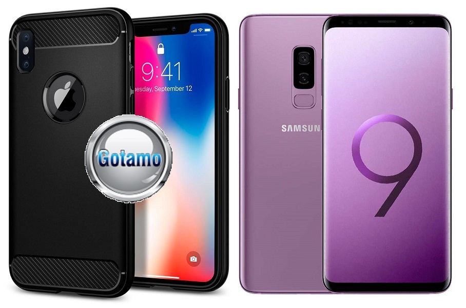 Siege dėklas Samsung Galaxy S9+ juodos spalvos