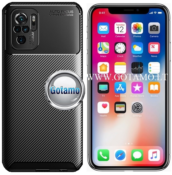 Siege2 deklas Apple iPhone x xs juodos