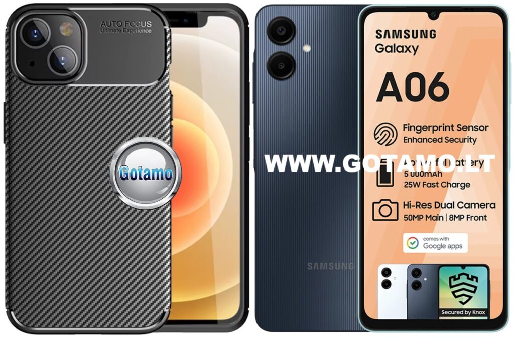 Siege2 dėklas Samsung Galaxy A06 ir A06 5G
