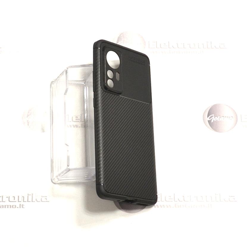 Siege2 dėklas nugarėlė Xiaomi 12, Xiaomi 12X, Xiaomi 12S mobiliesiems telefonams juodos spalvos 4 Siege2 dėklas nugarėlė Xiaomi 12, Xiaomi 12X, Xiaomi 12S mobiliesiems telefonams juodos spalvos - Image 4