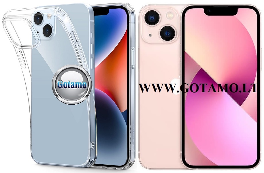 Skin silikoninis deklas 1mm storio Apple iPhone 13 mini