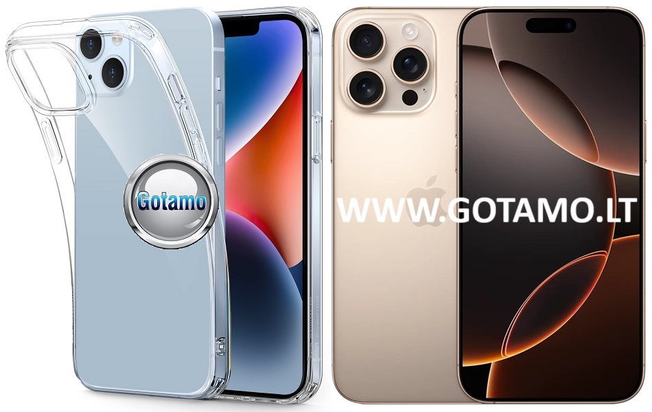 Skin silikoninis deklas 1mm storio Apple iPhone 16 pro max