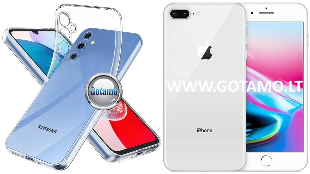 Skin silikoninis deklas 1mm storio Apple iPhone 7 plus 8
