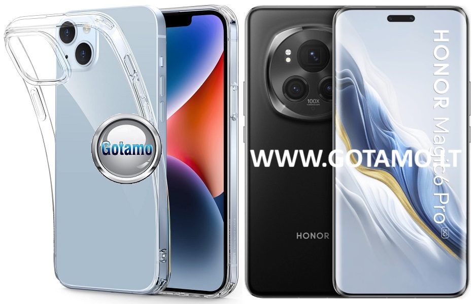 Skin silikoninis dėklas 1MM storio Honor Magic 6 Pro