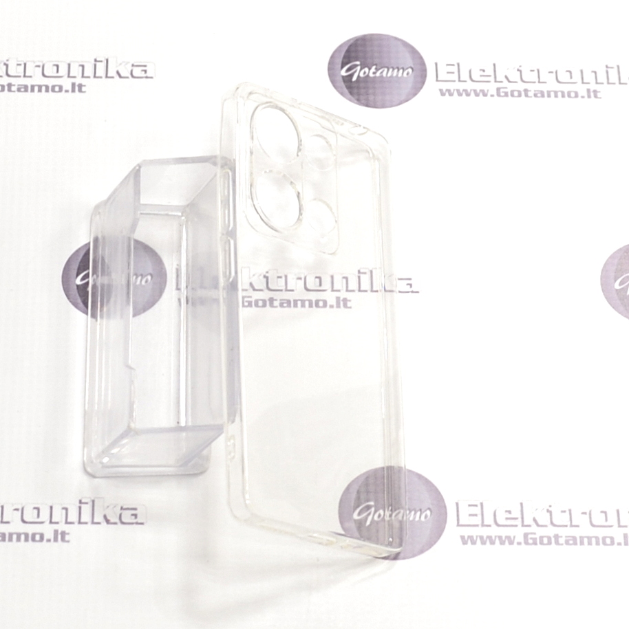 Skin silikoninis dėklas 1MM storio Xiaomi Redmi Note 13 Pro 4G, Xiaomi Poco M6 Pro telefonams 3 Skin silikoninis dėklas 1MM storio Xiaomi Redmi Note 13 Pro 4G, Xiaomi Poco M6 Pro telefonams - Image 3