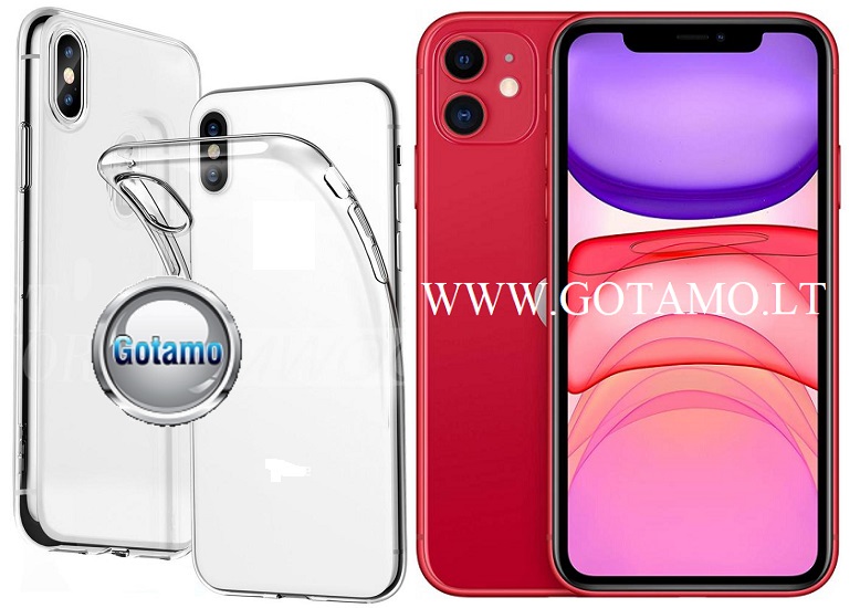 Skin silikoninis deklas 2mm storio Apple iPhone 11