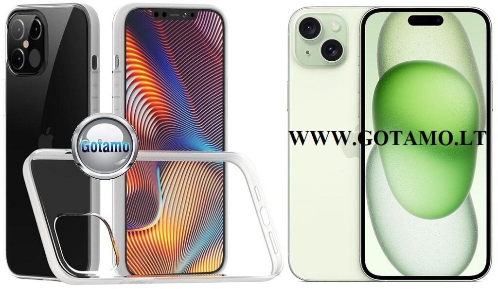 Skin silikoninis deklas 2mm storio Apple iPhone 15 plus