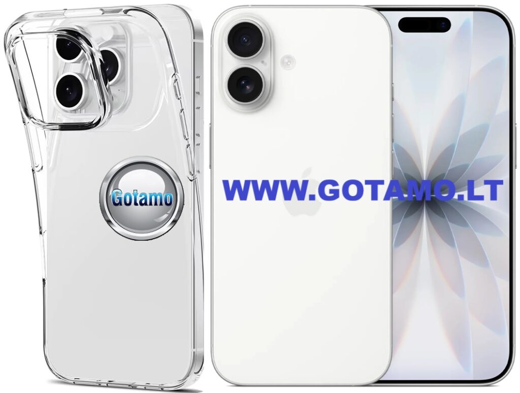 Skin silikoninis deklas 2mm storio Apple iPhone 17