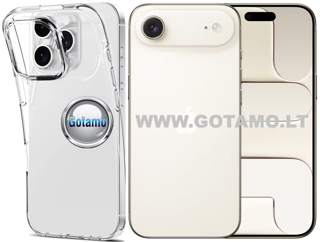 Skin silikoninis deklas 2mm storio Apple iPhone air