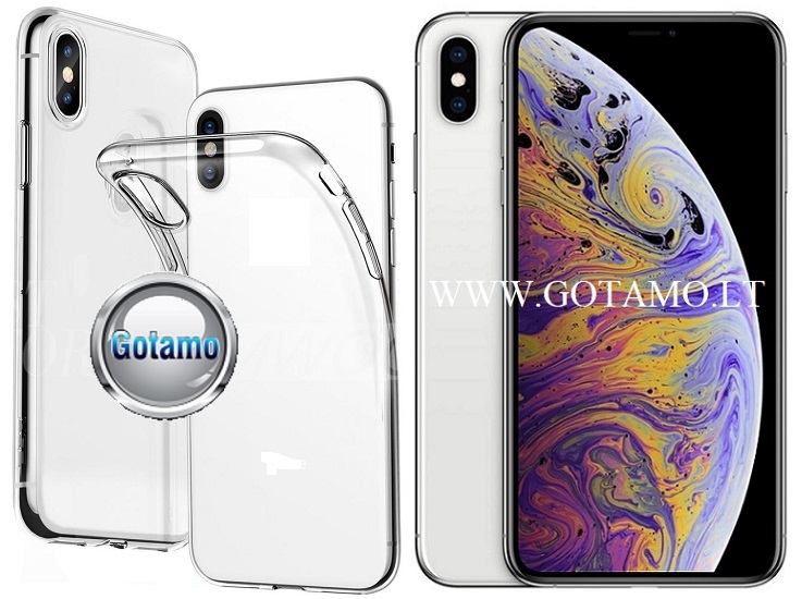 Skin silikoninis deklas 2mm storio Apple iPhone xs max