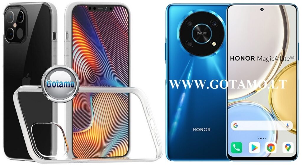 Skin silikoninis dėklas 2MM storio Honor Magic 4 Lite