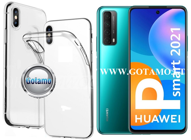 Skin silikoninis dėklas 2MM storio Huawei P Smart 2021