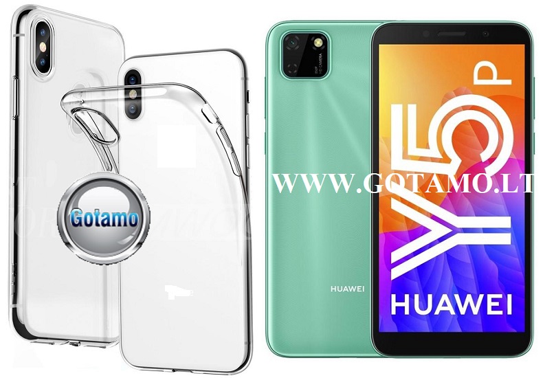Skin silikoninis dėklas 2MM storio Huawei Y5p