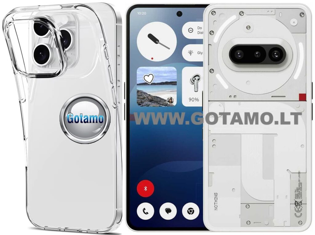 Silikoninis dėklas Nothing Phone 3a