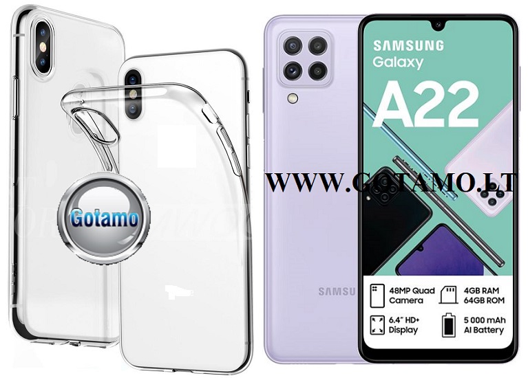 Skin dėklas Samsung Galaxy A22