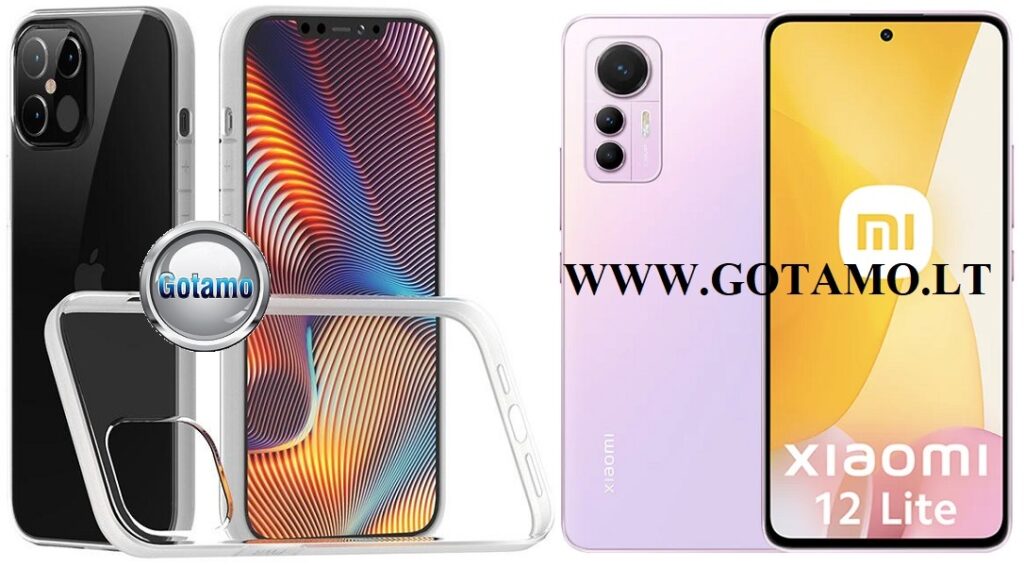 Skin silikoninis dėklas 2MM storio Xiaomi 12 Lite telefonui