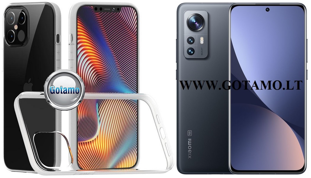 Skin silikoninis dėklas 2MM storio Xiaomi 12, Xiaomi 12X, Xiaomi 12S telefonams 1 Skin silikoninis dėklas 2MM storio Xiaomi 12, Xiaomi 12X, Xiaomi 12S telefonams