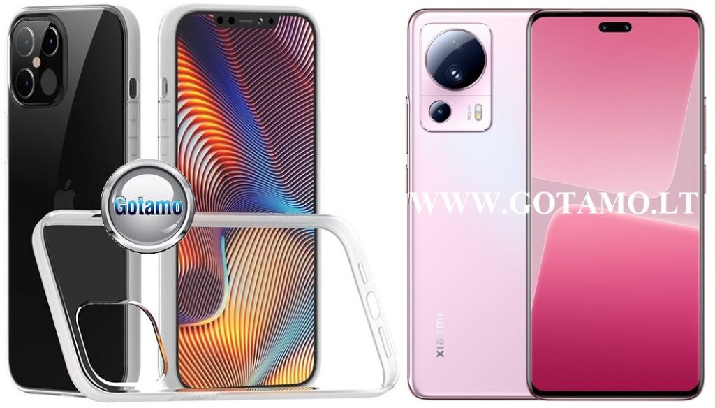 Skin silikoninis dėklas 2MM storio Xiaomi 13 Lite telefonui