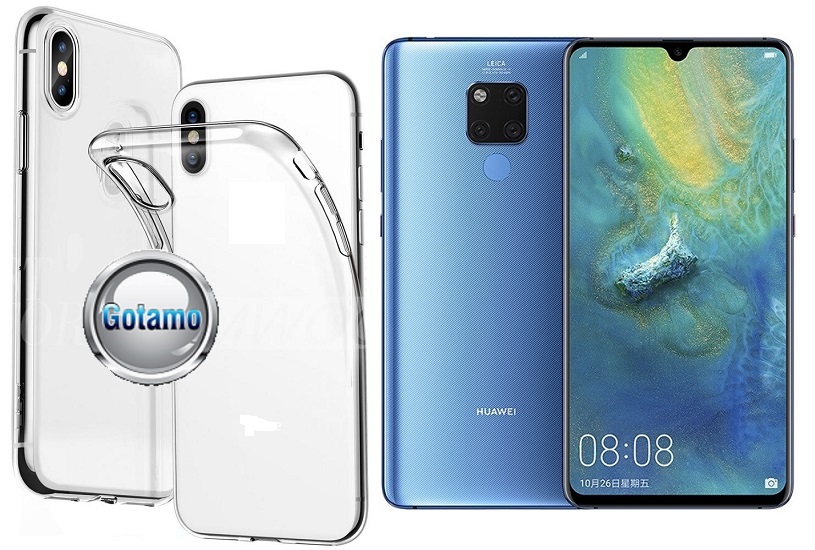 Skin silikoninis dėklas Huawei Mate 20