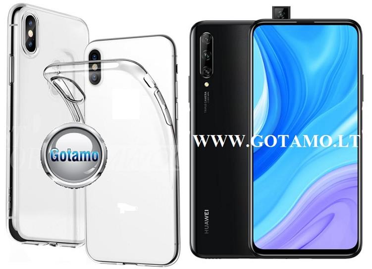 Skin silikoninis dėklas Huawei P Smart Pro (2019) Huawei Y9 Prime