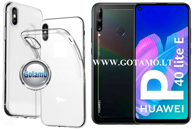 Skin silikoninis dėklas Huawei P40 Lite E Huawei Y7P
