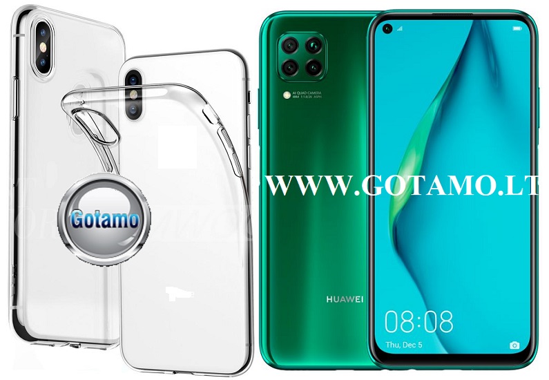 Skin silikoninis dėklas Huawei P40 Lite