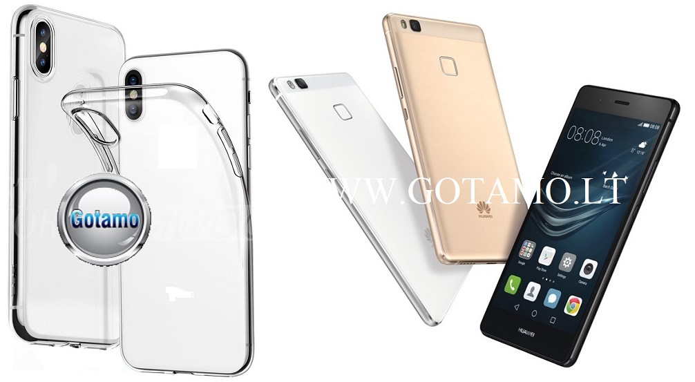 Skin silikoninis dėklas Huawei P9 Lite