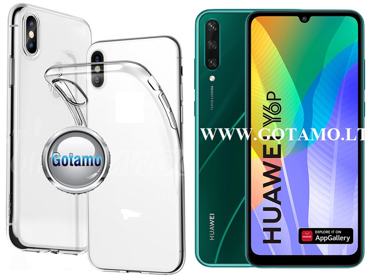 Skin silikoninis dėklas Huawei Y6p
