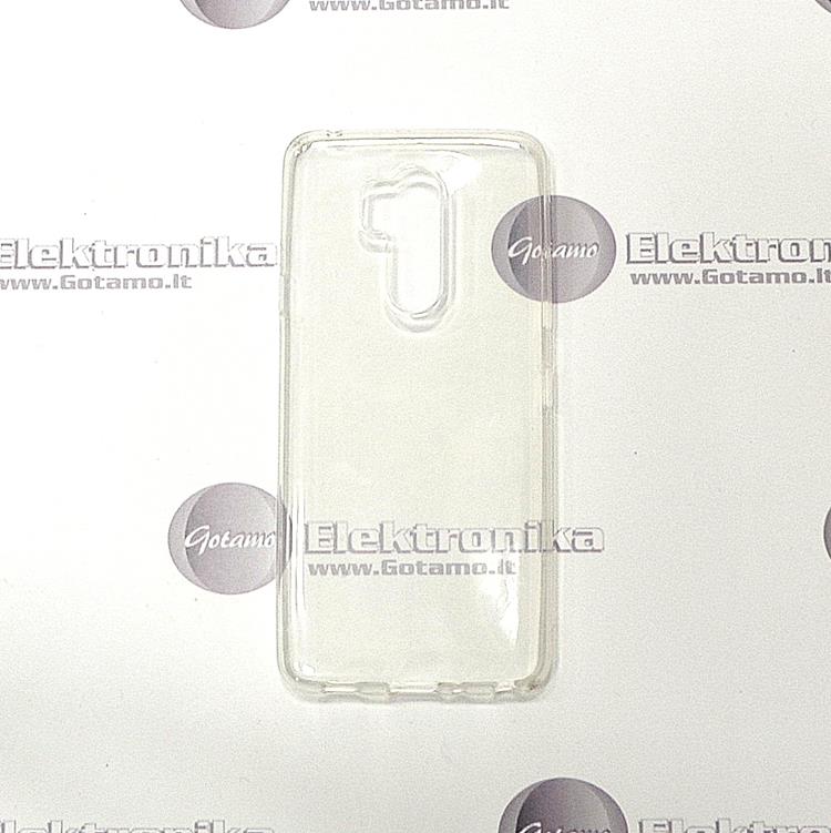 Skin silikoninis dėklas LG G7 ThinQ telefonams 2 Skin silikoninis dėklas LG G7 ThinQ knygelės tipo dėklas