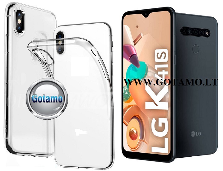 Skin silikoninis dėklas LG K41S telefonui