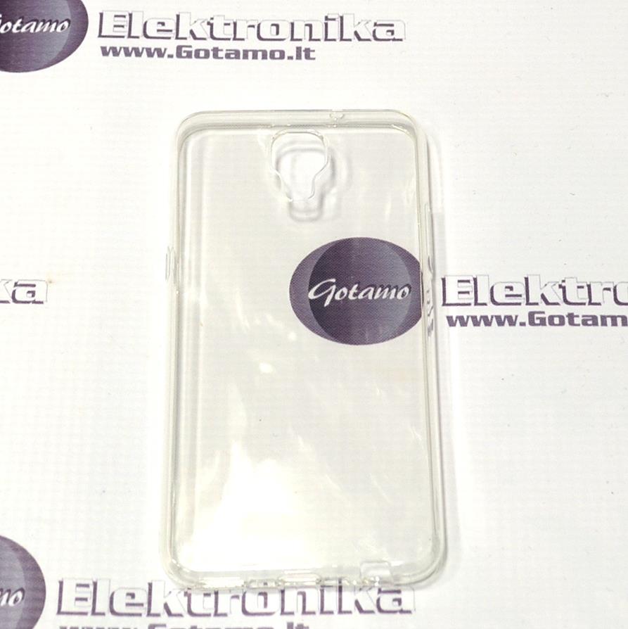 Skin silikoninis dėklas LG X screen telefonams 2 Skin silikoninis dėklas LG X screen knygelės tipo dėklas