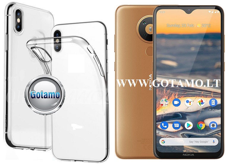 Skin silikoninis dėklas Nokia 5.3