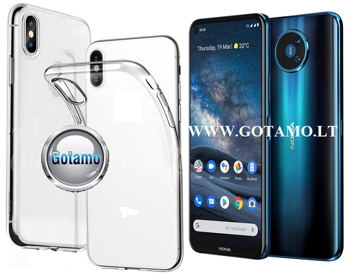 Skin silikoninis dėklas Nokia 8.3 5G