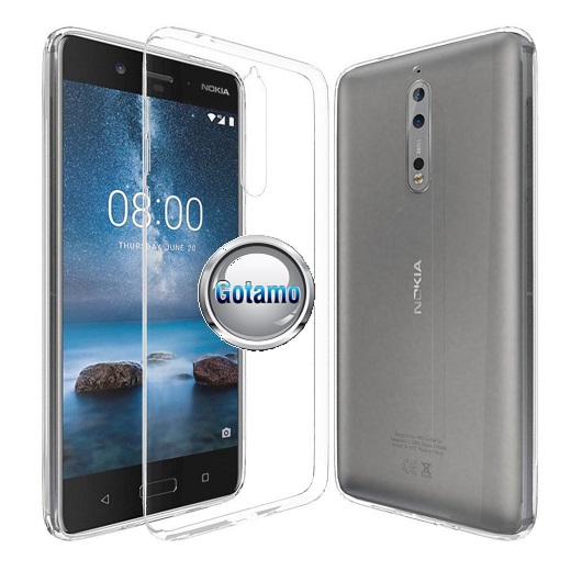 Skin silikoninis dėklas Nokia 8