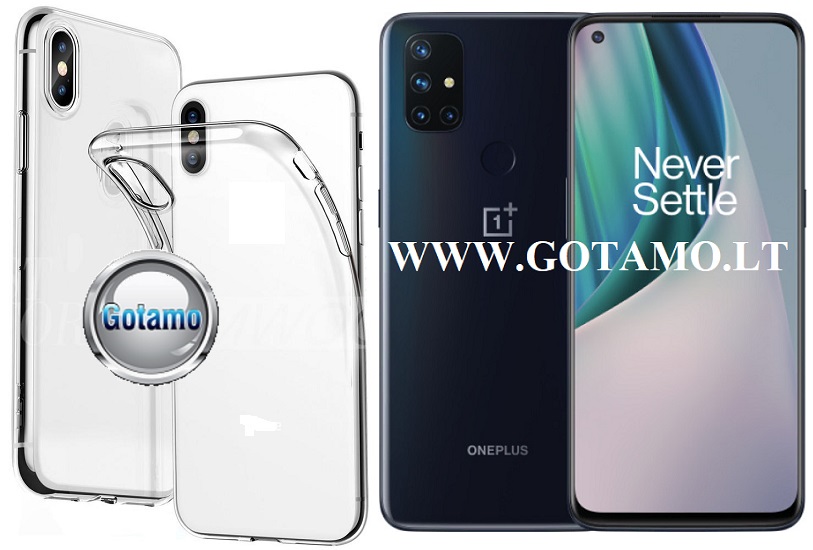 Skin silikoninis dėklas OnePlus Nord N10 5G
