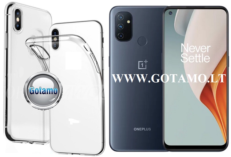 Skin silikoninis dėklas OnePlus Nord N100