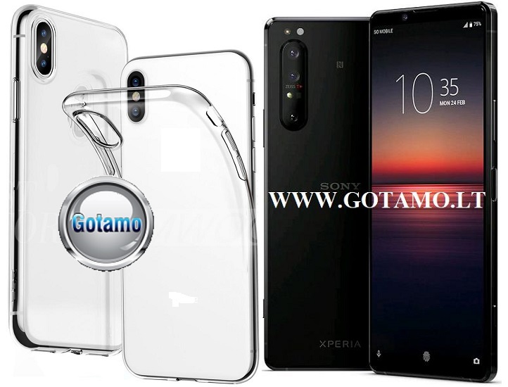 Skin silikoninis dėklas Sony Xperia 1 II