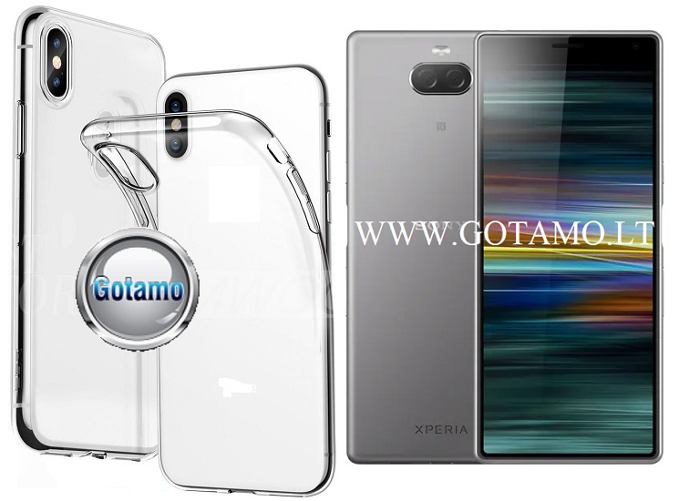 Skin silikoninis dėklas Sony Xperia 10 Plus, Sony Xperia XA3 Ultra