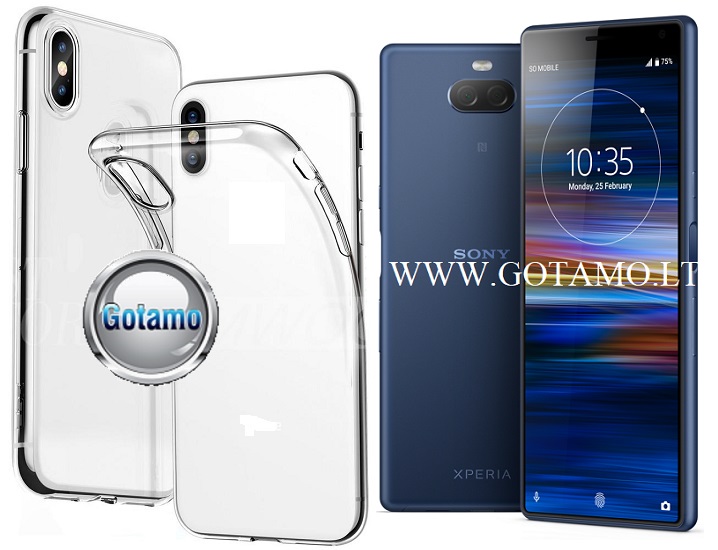 Skin silikoninis dėklas Sony Xperia 10, Sony Xperia XA3