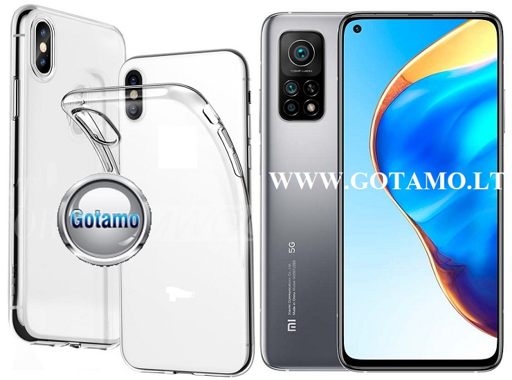 Skin silikoninis dėklas Xiaomi Mi 10T, Xiaomi Mi 10T Pro telefonui