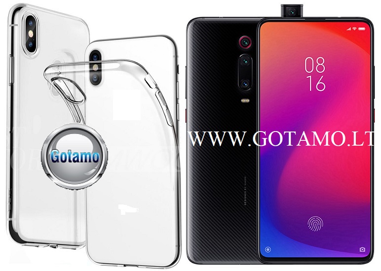 Skin silikoninis dėklas Xiaomi Mi 9T, Xiaomi Redmi K20 telefonams